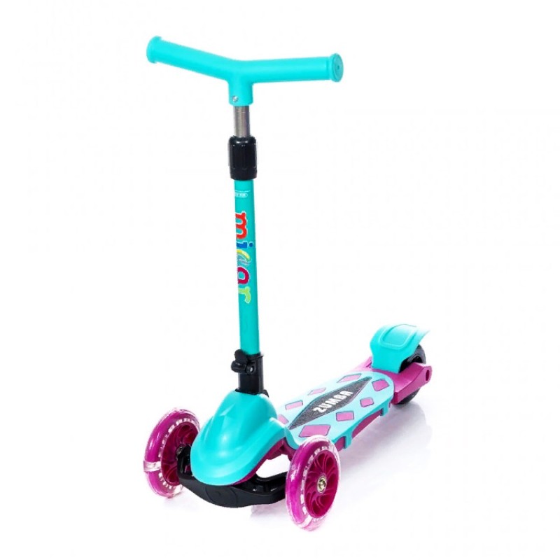 Детский самокат Scooter Mini Micar Zumba Розово-голубой