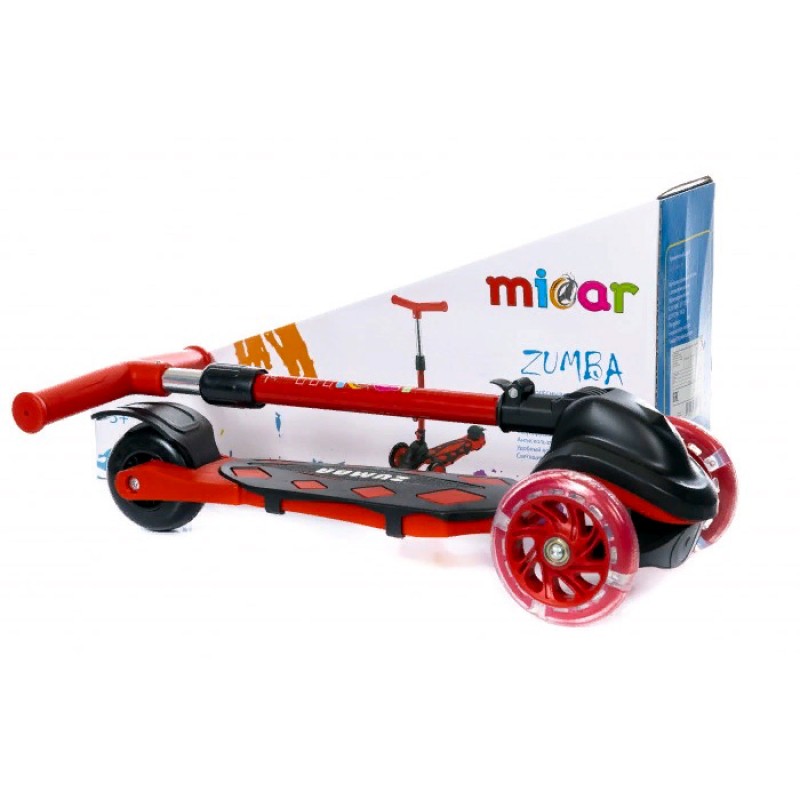 Детский самокат Scooter Mini Micar Zumba Красный